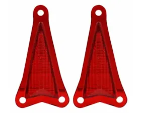 AMD Rear Side Marker Lamp Lens - Pair Pontiac Firebird 1968