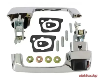 AMD Outside Door Handle Assemblies Set w/ Black Buttons Dodge | Plymouth B-Body 1966-1967 - T-MP5211