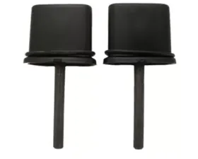 AMD Black Outside Door Handle Push Button Kit Dodge | Plymouth 1966-1967