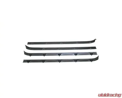 AMD Front Door Beltline Window Felts - 4pcs Chevrolet | GMC 1976-1980 - U-KG2028