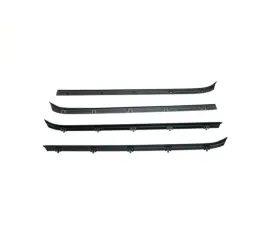 AMD Front Door Beltline Window Felts - 4pcs Chevrolet | GMC 1981-1991