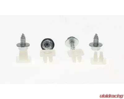 AMD Front & Rear License Plate Hardware Kit - 4pcs Ford | Mercury 1964-1972 - X102-4568-S