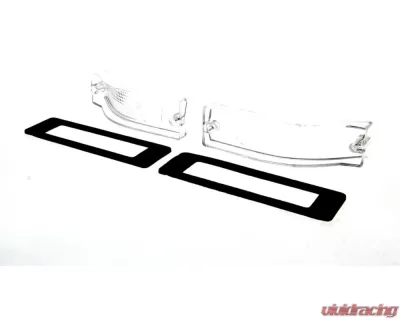 AMD Clear Park Lamp Lenses and Gaskets - Pair Dodge Dart 1967 - X135-2067-P
