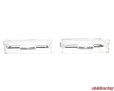 AMD Clear Park Lamp Lenses and Gaskets - Pair Dodge Dart 1969 - X135-2069-P