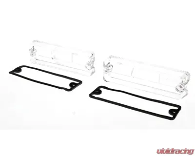 AMD Clear Park Lamp Lenses and Gaskets - Pair Dodge Dart 1969 - X135-2069-P