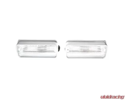 AMD Clear Park Lamp Lenses and Gaskets - Pair Dodge Dart 1973-1974 - X135-2073-P