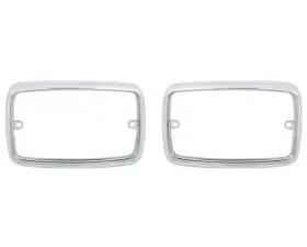 AMD Park Lamp Bezels - Pair Plymouth Valiant | Scamp | Duster 1970-1972