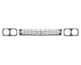 AMD Grille Assembly w/ Headlamp Bezels Plymouth Satellite | GTX 1969