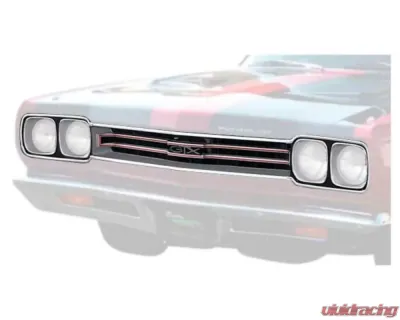AMD Grille Assembly w/ Headlamp Bezels Plymouth Satellite | GTX 1969 - X150-1469-1S