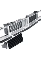 AMD Silver Economy Style Grille Set Dodge Charger 1969                                     - X150-2669-1S - Image 3