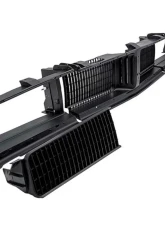 AMD Black Economy Style Grille Set Dodge Charger 1969                                     - X150-2669-2S - Image 3