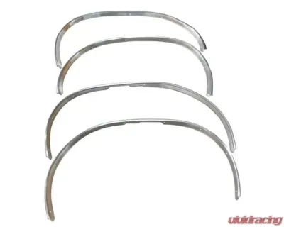 AMD Stainless Steel Wheel Opening Molding Set - 4pcs Dodge Charger 1968-1970 - X230-2668-S