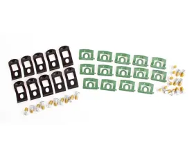 AMD Windshield Molding Clip & Screw Set - 48pcs Dodge | Plymouth 1966-1967