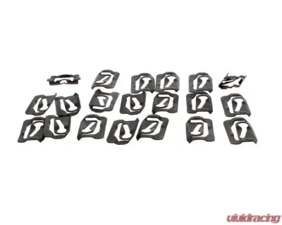 AMD Windshield Molding Clips & Screw Set - 32pcs Chevrolet | Pontiac w/ Vinyl Top 1968-1974 - X385-3068-12S