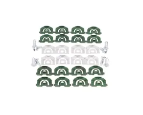 AMD Windshield Molding Clip & Screw Set Buick | Chevrolet | Oldsmobile | Pontiac Coupe 1964-1967