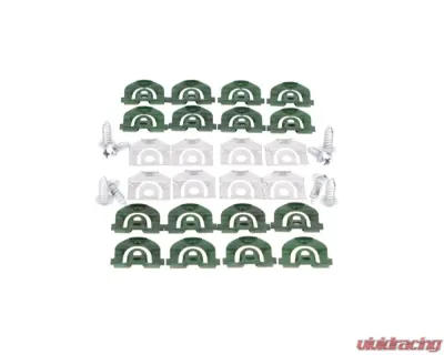 AMD Windshield Molding Clip & Screw Set Buick | Chevrolet | Oldsmobile | Pontiac Coupe 1964-1967 - X385-3464-1S