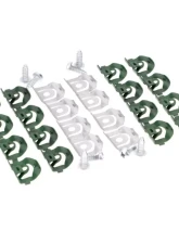 AMD Windshield Molding Clip & Screw Set Buick | Chevrolet | Oldsmobile | Pontiac Coupe 1964-1967                                     - X385-3464-1S - Image 2