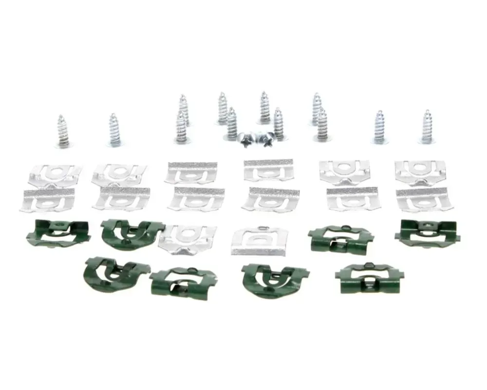 AMD Windshield Molding Clip & Screw Set Buick | Chevrolet | Oldsmobile | Pontiac Convertible 1964-1967 - X385-3464-2S