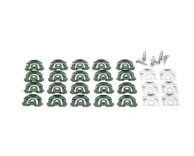 AMD Windshield Molding Clip & Screw Set - 32pcs Chevrolet Chevelle | Malibu 1968-1972