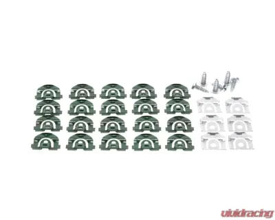AMD Windshield Molding Clip & Screw Set - 32pcs Chevrolet Chevelle | Malibu 1968-1972 - X385-3468-2S