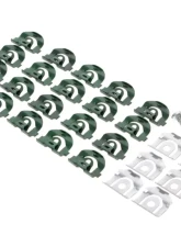 AMD Windshield Molding Clip & Screw Set - 32pcs Chevrolet Chevelle | Malibu 1968-1972                                     - X385-3468-2S - Image 2