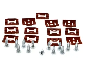 AMD Windshield Molding Clip Set - 13pcs Chevrolet | Pontiac Convertible 1967-1969