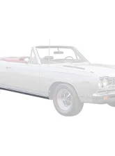 AMD Rocker Panel Moldings - 2pcs Plymouth B-Body 1968-1970                                     - X452-1468-P - Image 2