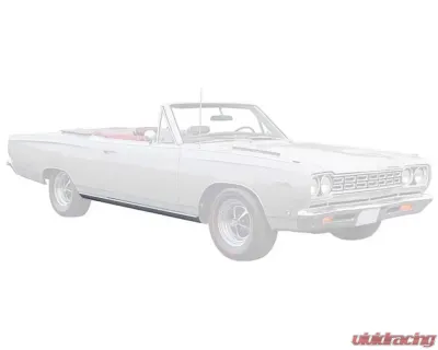 AMD Rocker Panel Moldings - 2pcs Plymouth B-Body 1968-1970 - X452-1468-P