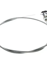 AMD 46" Choke Cable w/ Chrome Knob Chevrolet | GMC 1955-1959                                     - X460-4055-72 - Image 3