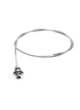 AMD 46.75" Throttle Cable w/ Chrome Knob Chevrolet | GMC 1955-1959                                     - X460-4055-82 - Image 3