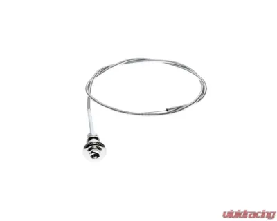 AMD 46.75" Throttle Cable w/ Chrome Knob Chevrolet | GMC 1955-1959 - X460-4055-82