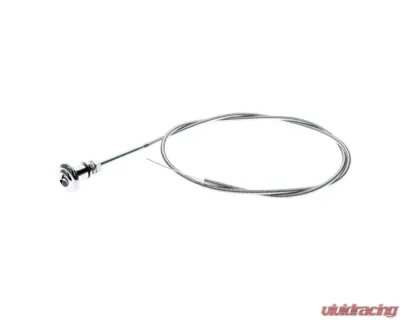 AMD 46.75" Throttle Cable w/ Chrome Knob Chevrolet | GMC 1955-1959 - X460-4055-82