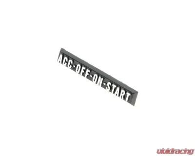 AMD Ignition Control Indicator Plate Chevrolet | GMC 1967-1972 - X462-4069