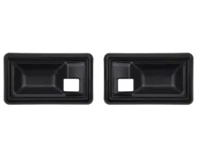 AMD LH/RH Interior Door Handle Escutcheons - Pair Chevrolet | Pontiac w/ Standard Interior 1970-1974