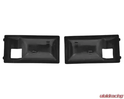 AMD LH/RH Interior Door Handle Escutcheons - Pair Chevrolet | Pontiac w/ Deluxe Interior 1970-1974 - X540-3570-4P