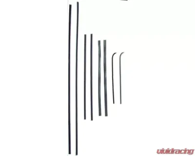 AMD Front Door Window Channel Kit - 8pcs Chevrolet | GMC 1951-1955 - X553-4051-1S