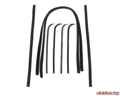 AMD Front Door Window Channel Kit - 8pcs Ford F-Series 1967-1970 - X553-4567-CS