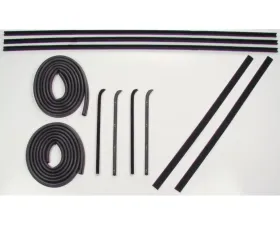 AMD Front Door Seal Kit - 10pcs Chevrolet | GMC w/o Metal Framed Glass 1960-1963
