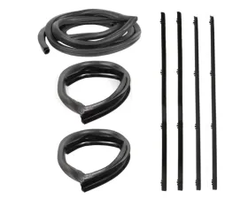 AMD Rear Side Door Seal Kit - 7pcs Chevrolet | GMC Suburban RH 3rd Door 1967-1972