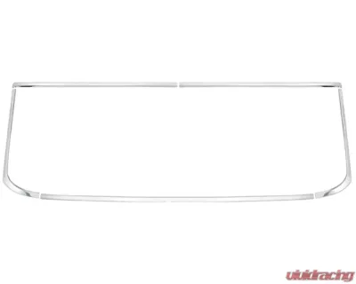 AMD Back Glass Molding Set Chevrolet Chevy II 2DR Hardtop 1966-1977 - X670-3066-2S