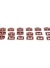 AMD Back Glass Molding Clip Set Dodge | Plymouth B-Body 1968-1970                                     - X671-1468-S - Image 2