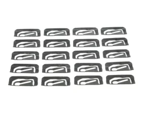 AMD Back Glass Molding Clip Set - 20pcs Chevrolet | Pontiac 2DR Coupe w/o Vinyl Top 1968-1974