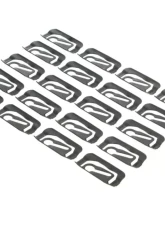 AMD Back Glass Molding Clip Set - 20pcs Chevrolet | Pontiac 2DR Coupe w/o Vinyl Top 1968-1974                                     - X671-3066-1S - Image 2