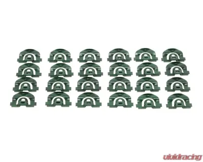 AMD Back Glass Molding Clip Set - 24pcs Chevrolet Chevy II 2DR Hardtop 1966-1967 - X671-3066-S