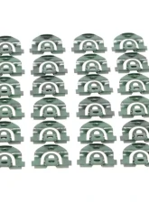 AMD Back Glass Molding Clip Set - 24pcs Chevrolet Chevelle | Malibu 2DR Hardtop 1964-1965                                     - X671-3464-2S - Image 2