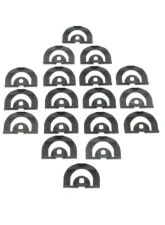 AMD Back Glass Molding Clip Set - 18pcs Chevrolet Chevelle | Malibu 2DR Hardtop 1966-1967                                     - X671-3466-2S - Image 2