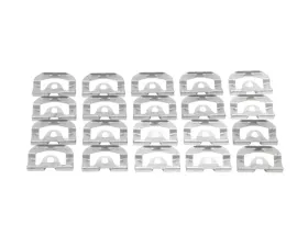 AMD Back Glass Molding Clip Set - 20pcs Chevrolet Chevelle | Monte Carlo 2DR Hardtop w/ Vinyl Top 1968-1972