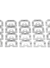 AMD Back Glass Molding Clip Set - 20pcs Chevrolet Chevelle | Monte Carlo 2DR Hardtop w/ Vinyl Top 1968-1972                                     - X671-3468-2S - Image 2