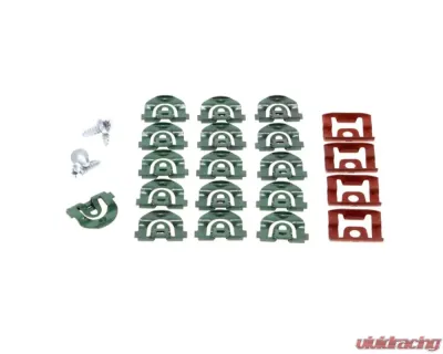 AMD Back Glass Molding Clip Set & Screw Set - 24pcs Chevrolet El Camino 1964-1965 - X671-3764-S