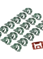 AMD Back Glass Molding Clip Set & Screw Set - 22pcs Chevrolet El Camino 1966-1967                                     - X671-3766-S - Image 2